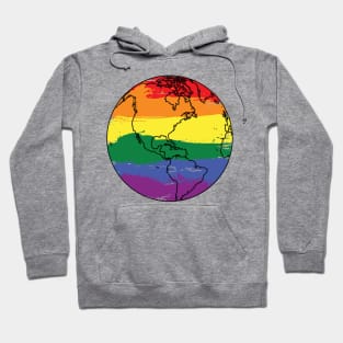 LGBTQ+ Global Flag Hoodie